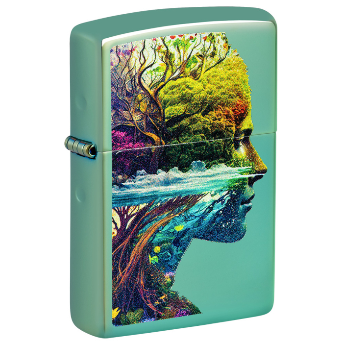 Zippo zapalovač 66047 One With Nature Design