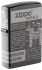 Zippo zapalovač 25528 Zippo Newsprint Design