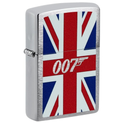 Zippo zapalovač 21978 James Bond Union Jack Design