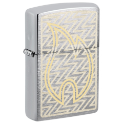 Zippo zapalovač 21967 Tread Flame Design