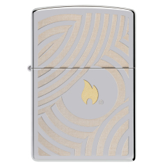 Zippo zapalovač 22112 Flame and Circles Design