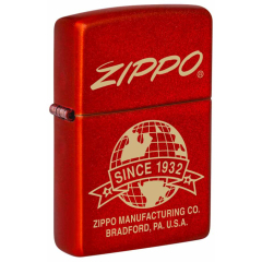 Zippo zapalovač 26077 Zippo Logo Globe